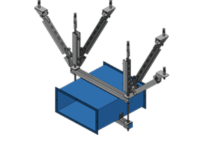 风管侧纵向抗震支架